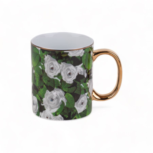 SELETTI TOILETPAPER HOME - Tazza di Porcellana "Rose"