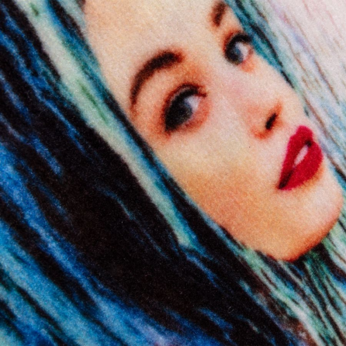 SELETTI TOILETPAPER HOME - Tappeto 60x90 "Ragazza di Mare"