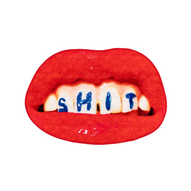 SELETTI TOILETPAPER HOME - Tappeto Sagomato 60x90 "Shit"