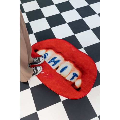 SELETTI TOILETPAPER HOME - Tappeto Sagomato 60x90 "Shit"