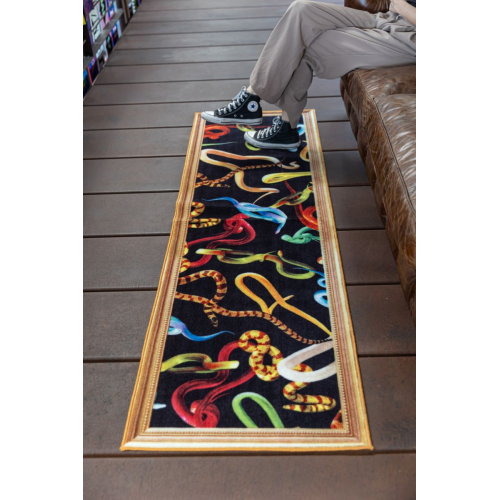 SELETTI TOILETPAPER HOME - Tappeto 200x60 "Serpenti"