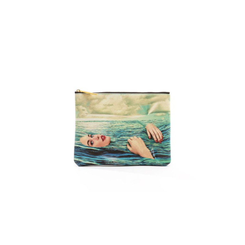 SELETTI TOILETPAPER - Pochette 21x15.5 "Seagirl"