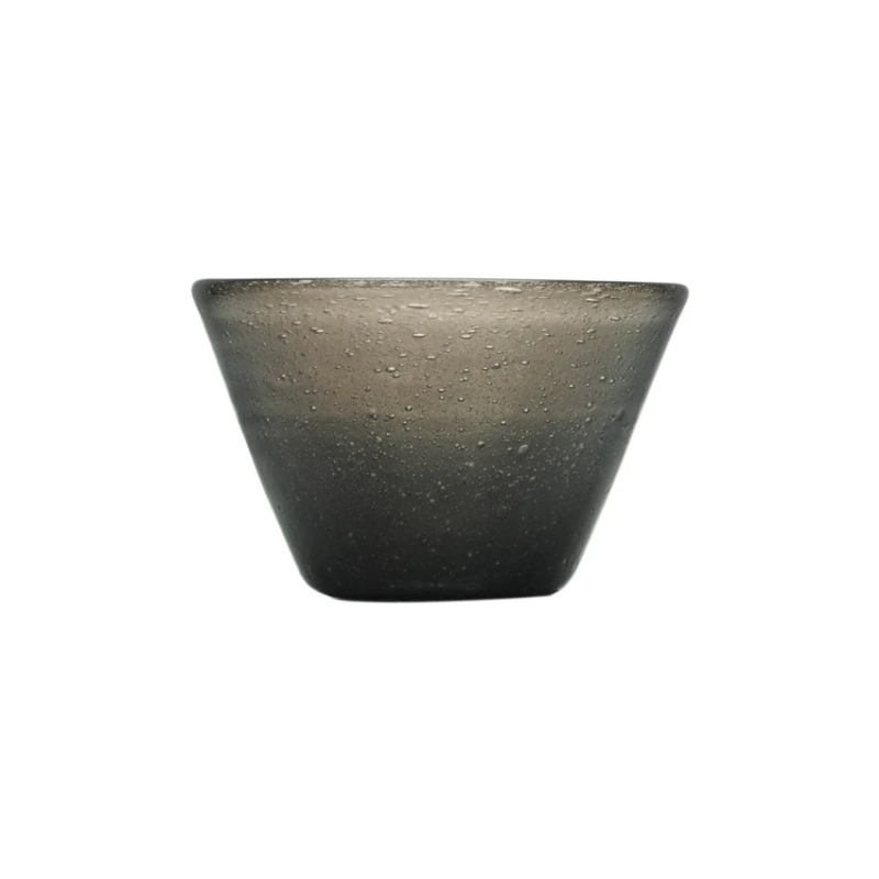 MEMENTO SMALL BOWL "BLACK TRANSP."