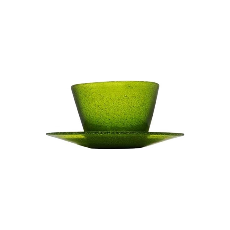 MEMENTO MILK CUP E PIATTINO "OLIVE"