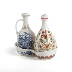 SELETTI HYBRID - Set in Porcellana per Condimenti "Thelme"