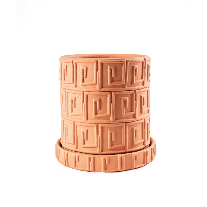 SELETTI MAGNA GRAECIA - Vaso Terracotta Greca