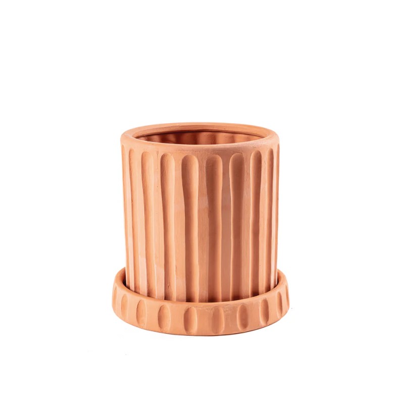 SELETTI MAGNA GRAECIA - Vaso Terracotta Dorico