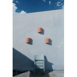 SELETTI MAGNA GRAECIA - Vaso Terracotta da parete Dorico