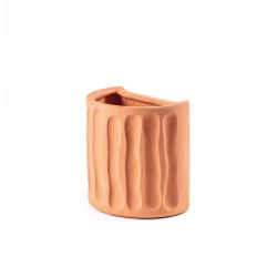 SELETTI MAGNA GRAECIA - Vaso Terracotta da parete Dorico