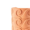 SELETTI MAGNA GRAECIA - Vaso Terracotta da parete Onde