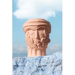 SELETTI MAGNA GRAECIA - Vaso Terracotta Uomo