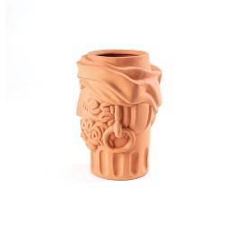 SELETTI MAGNA GRAECIA - Vaso Terracotta Uomo