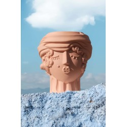 SELETTI MAGNA GRAECIA - Vaso Terracotta Donna