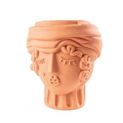 SELETTI MAGNA GRAECIA - Vaso Terracotta Donna