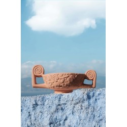 SELETTI MAGNA GRAECIA - Vaso Centrotavola in Terracotta